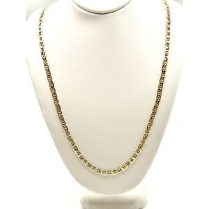 10k Gold Anchor Link Chain- 22 inches long- New